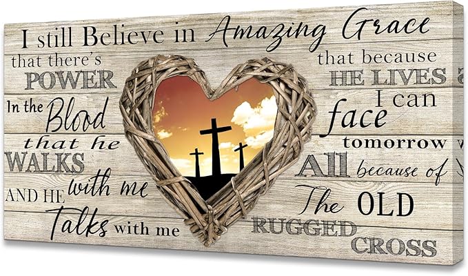 Cao Gen Decor Art A63575 Amazing Grace Wall Art Decor Canvas Print Picture by Cao+Gen+Decor+Art