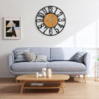 Large Wall Clock for Living Room Decor, 32 Inch Non Ticking Silent, Battery - Image 6