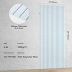 10 Pack Large Acoustic Panels, 47.2 x 23.6 x 0.35 Inch Sound Proof Foam Panels - Image 2
