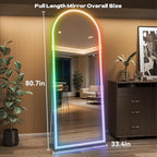 Hasipu Arch Full Length Mirror 81 x 34 in - Image 2