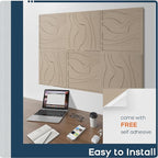 BUBOS Art Acoustic Wall Panels 6 Pack - Image 8
