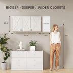Furnaza Farmhouse Large Wall Cabinets - Image 3