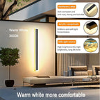 2Pack 39inch Long Outdoor Modern LED Wall Light, 30W Waterproof IP65 Warm White - Image 3