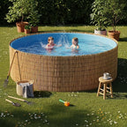 Barydat 3 Pcs 5 x 16.4 ft Reed Fence Roll, 85% Shade Bamboo Privacy Screen - Image 5