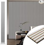 Art3d 107" x 8" Wall Panel 3D Fluted by Art3d