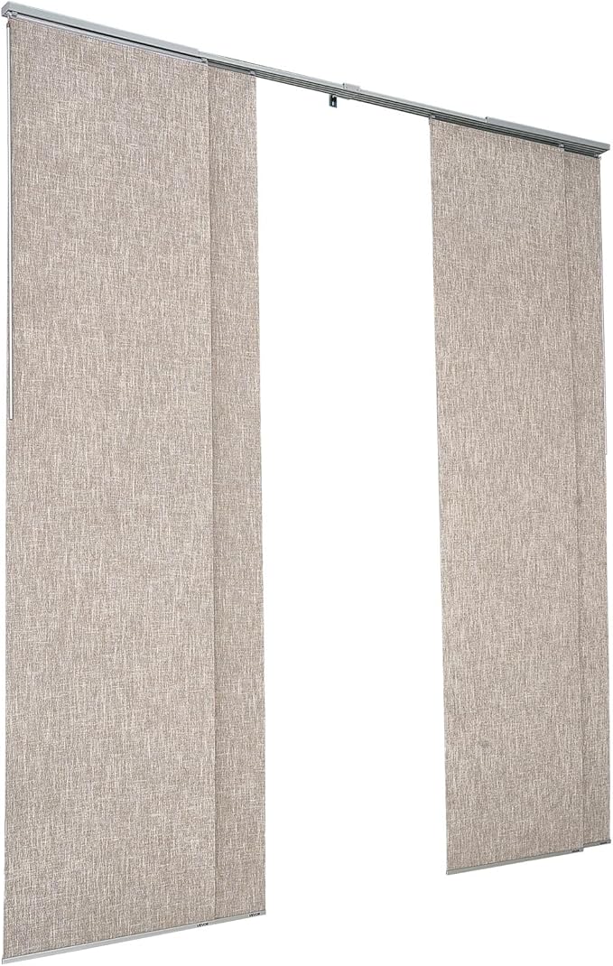 VEVOR Panel Track Blinds, Extendable Track from 45.8 in to 86 in W, Trimmable - Image 9