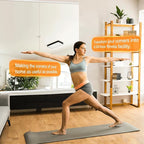 Delma Large Full Body Mirror for Yoga, Frameless Wall-Mounted Glass Panel 2PCS - Image 4
