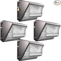 Lightdot 4Pack 120W LED Wall Pack Lights, 100-277v Dusk to Dawn by LightdotLighting