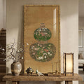Gold Vintage Framed Chinoiserie Wall art by Cuspin