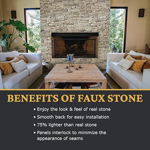 AZ Faux High-Density Polyurethane Faux Stone Interlocking Outside Corner - Image 4