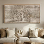 Large Framed Tree of Life Wall Art by Cuspin