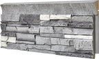 Faux Stone Wall Ledger Artisan Hand Painted Decorative Wall Trim - Image 3
