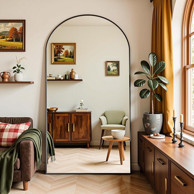Full Length Mirror, Oversized Floor Mirrors, Leaning Free Standing Mirrors - Image 3