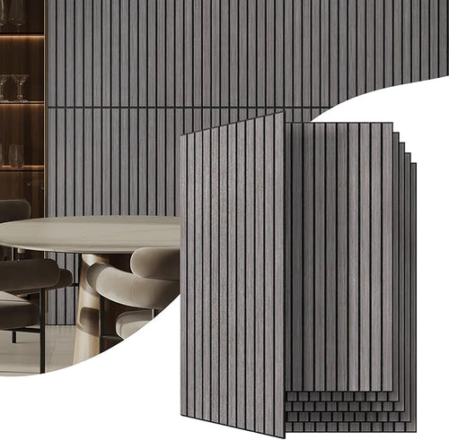 6 Pack Acoustic Wall Panels, 47.2" X 23.6" Sound Absorbing Panels, Decorative by UMIACOUSTIC