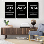 Framed Canvas Wall Art Success Quote, Office Wall Art, Positive Motivational - Image 4