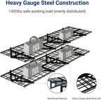FLEXIMOUNTS 2-Pack 2x6ft Garage Shelving 24-inch-by-72-inch Heavy Duty Wall - Image 3