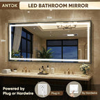 Antok 72X32 LED Bathroom Mirror - Image 3