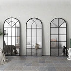 Floor Full Length Mirror, Oversize Wall Full Body Mirrors, No Stand - Image 9