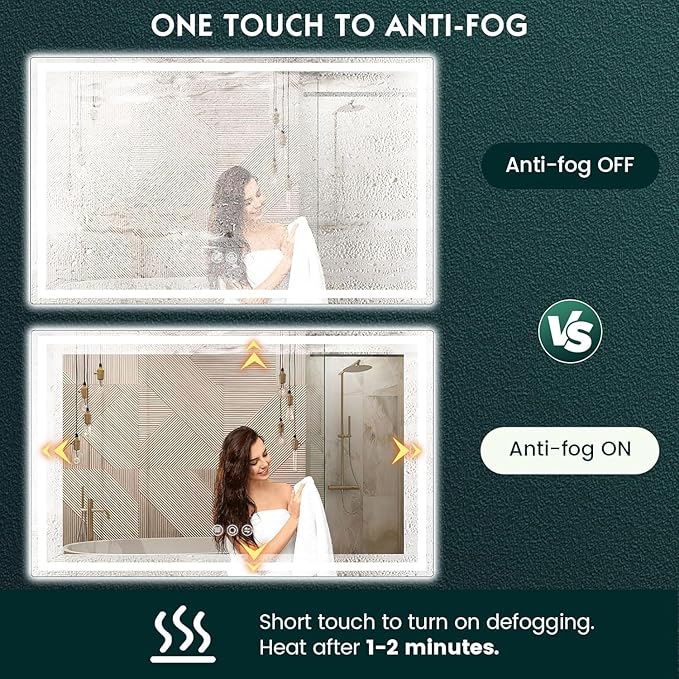 LED Mirror for Bathroom 36"x 60" - Image 6