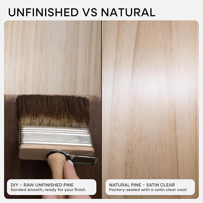 Homeforia 20 inch Wood Floating Shelves, High End Solid Natural Wood 20inch - Image 8