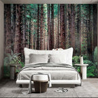 Forest Animals Bear wallpeper Kids Bedroom Woods wall Mural - Image 2