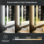 48"x30" LED Bathroom Mirror - Image 5