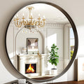 48 Inch Round Bathroom Mirror by EASLY