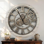 ImprovingLife The Gears Clock The Original Real Moving Gear Wall Clock Vintage - Image 4