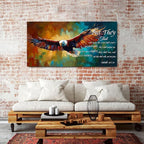 Christian Eagle Wall Art Isaiah 40 31 Poster Bible Verse Wall Decor - Image 2