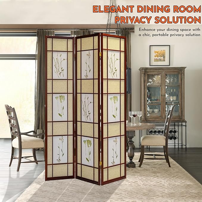 Legacy Decor 4 Panels Room Divider - Image 3