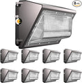 Lightdot 8Pack 150W LED Wall Pack Lights, 100-277v Dusk to Dawn by LightdotLighting