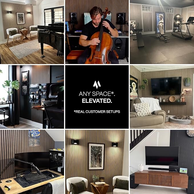 2-Pack Acoustic Wood Slat Panels - Image 6