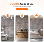 IZODEKOR 3D Wall Panels Brick Effect, Wall Cladding, Indoor&Outdoor, Stone Look - Image 9