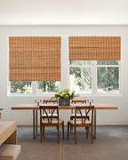 72''W X 72''H Cordless Bamboo Roman Shades - Image 7