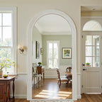 Antok Full Length Mirror 76"×41" Floor Mirror Standing Tall Mirror, Arched - Image 2