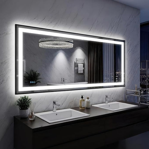 Antok 60X30 LED Bathroom Mirror by AntokMirror