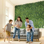 VEVOR Artificial Grass Wall Panels, 60 x 120 inch, Milan Grass Greenery Boxwood - Image 8