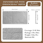 3D Stone Wall Panels, 3D Lightweight Wall Panels - Image 3