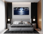 Cao Gen Decor Art S06998 Wall Art Canvas Prints Moon Sea Ocean Landscape 1 - Image 4
