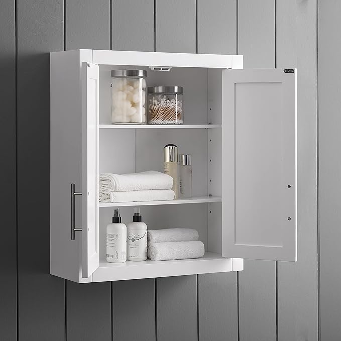 Crosley Furniture Savannah 2-Piece Wall Kitchen Storage Cabinet, Cabinets - Image 8