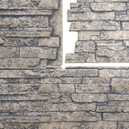 EverStone Acadia Ledge Faux Stone Panel, Linen Graphite Color - Image 9