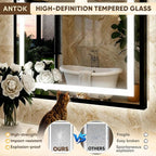 Antok 60X36 LED Bathroom Mirror - Image 5