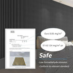 Art3d 4pcs-107 x 8in Slat Acoustic Panel - Image 6