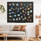 SELEAD Magnetic Chalkboard 60 x 48 Inches - Image 3