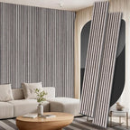 2 Pack Wood Panels for Wall, 106.3" × 11" Wood Slat Acoustic Panels for Wall by Ritollo