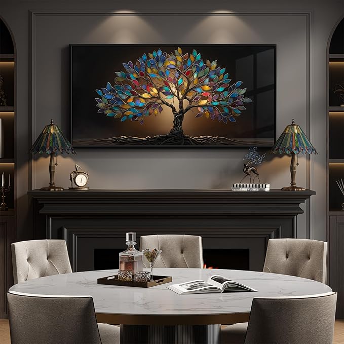 Large Framed Tree of Life Wall Art - Image 3