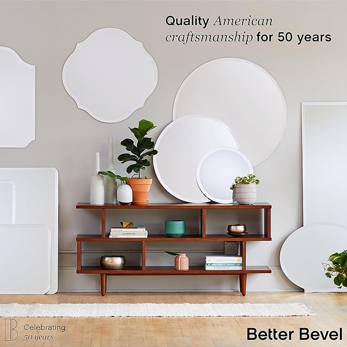 Better Bevel Frameless Rectangle Mirror - Image 6