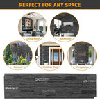 ROOMTEC 6-Packs Faux Stone Wall Covering Panels - Image 6