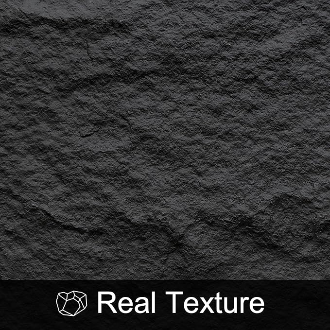 KASARO PU 3D Faux Stone Wall Panels, Cement Texture Accent - Image 2
