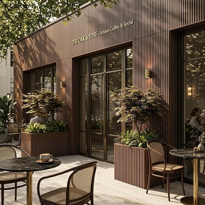 From Plain to Beautiful in Hours WPC Exterior Wall Slat Panels Waterproof - Image 16